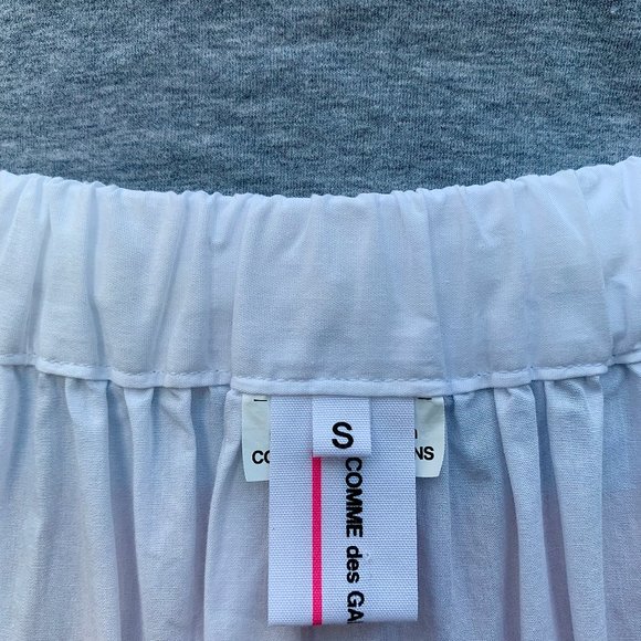 Comme des Garcons embroidered cotton poplin skirt - Picture 11 of 11